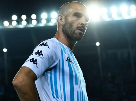 Lisandro López lloró y los hinchas de Racing se volvieron locos con su foto