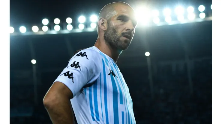 Lisandro López lloró y los hinchas de Racing se volvieron locos con su foto