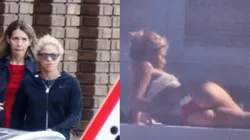 Filtraron fotos de Shakira tomando sol con un bikini que se prende fuego