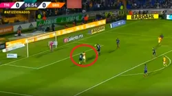Quiñones puso el primer gol del partido.