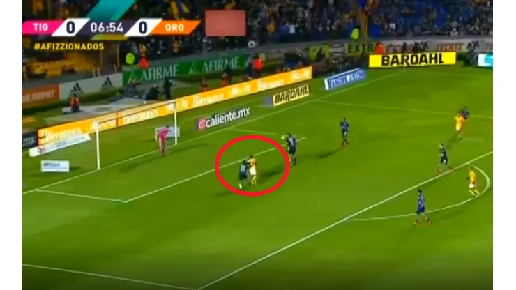 Quiñones puso el primer gol del partido.