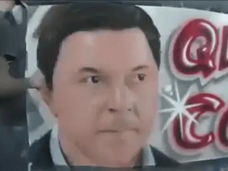 Amor puro: con un video en cámara rápida, un hincha de River mostró la bandera que le hizo a Gallardo