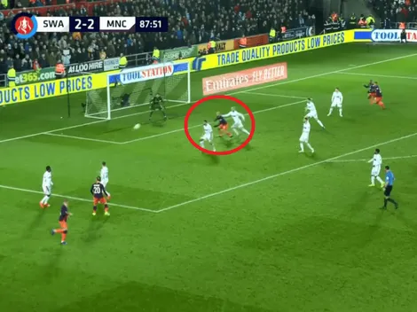 En offside y de palomita: el gol de Agüero a los 88' para salvar al Manchester City