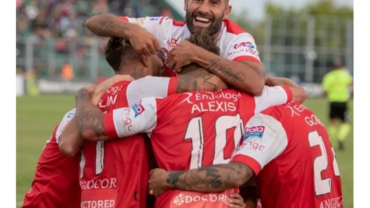 El festejo de Argentinos Juniors.