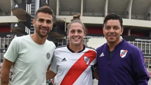 Entendieron todo: el gesto de Gallardo y Ponzio con el plantel femenino de River