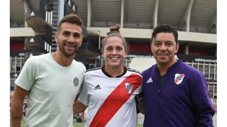 Entendieron todo: el gesto de Gallardo y Ponzio con el plantel femenino de River