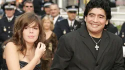 Diego y Dalma en el festival de Cannes 2006.