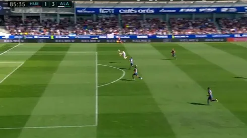 Control de Calleri y gol para el 3 a 1.