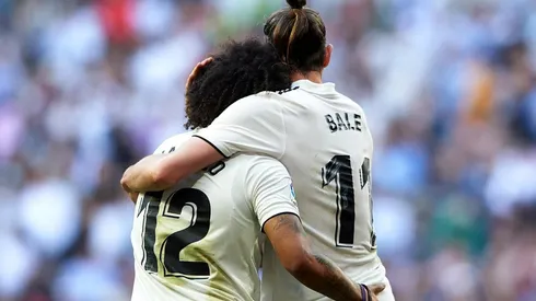 Foto de Marcelo y Bale juntos.