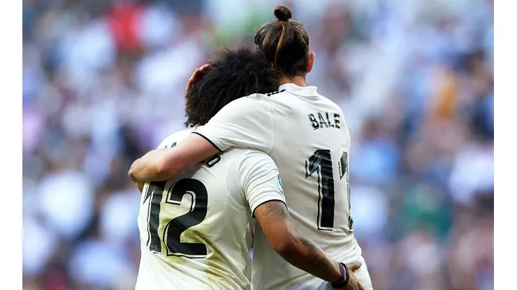 Foto de Marcelo y Bale juntos.