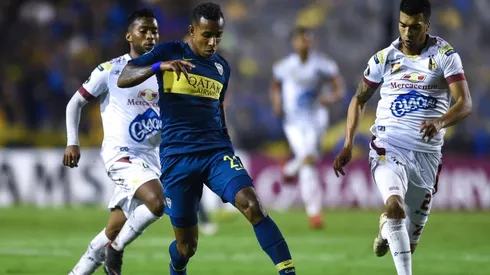 Foto de Sebastián Villa, jugador de Boca.