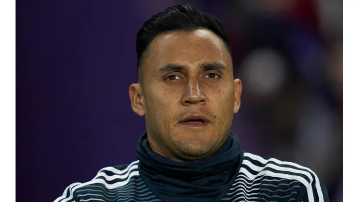 Foto de Keylor Navas, portero de Real Madrid.