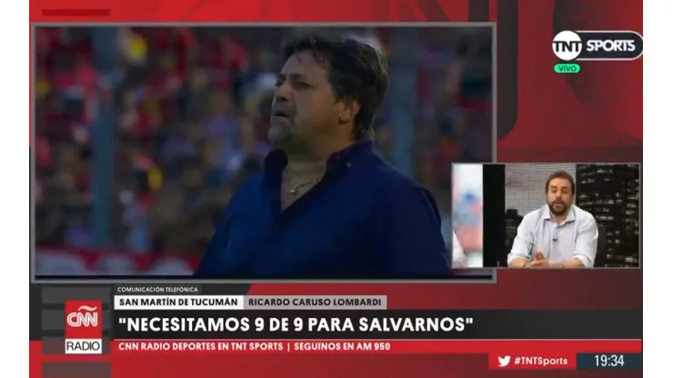 No podemos más: la frase de Caruso Lombardi sobre cómo le va a jugar a Boca