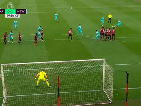 Lo tenías escondido, Salomón: golazo de tiro libre de Rondón para el Newcastle