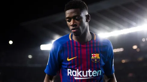Ousmane Dembélé en Barcelona.