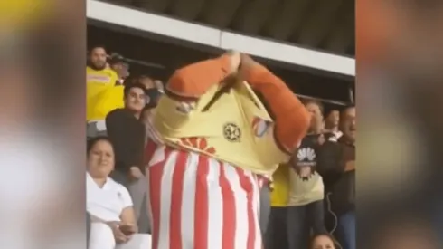 Curiosa situación en el Azteca.