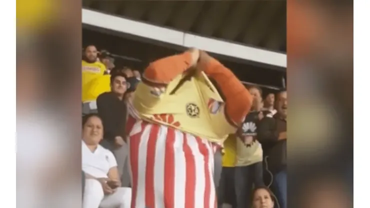 Curiosa situación en el Azteca.