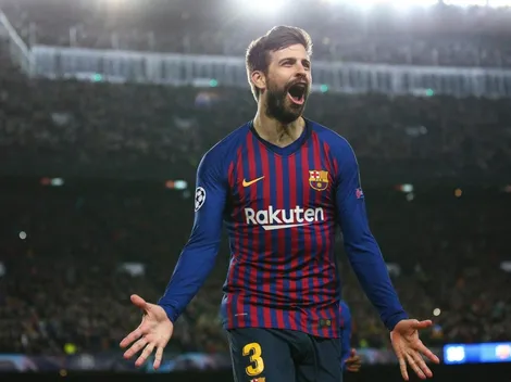 Piqué emocionó al Manchester United con un tuit después del sorteo de Champions