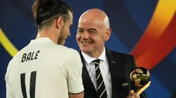 Infantino en el último Mundial de Clubes.