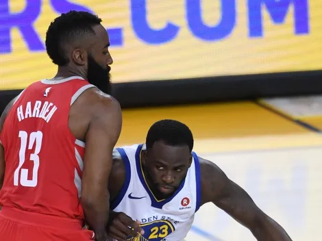 Draymond Green llama estúpidos a los Houston Rockets
