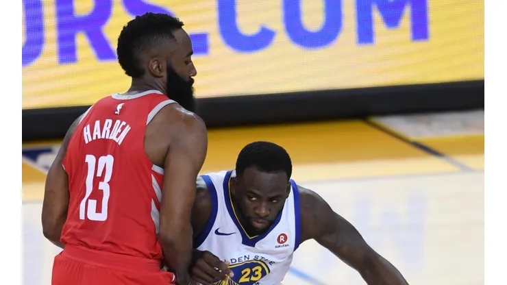 Draymond Green llama estúpidos a los Houston Rockets