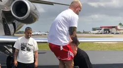 J Balvin y su amigo.