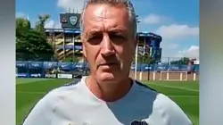 Alfaro y una declaración que no cayó bien en Boca.