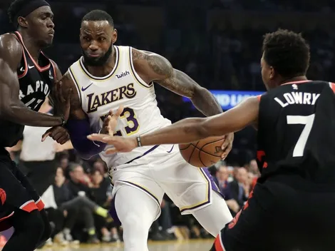 Qué canal transmite Los Angeles Lakers vs Toronto Raptors por la NBA