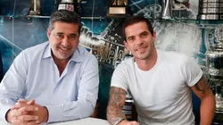 Gago y Angelici llegaron a un acuerdo. (Foto : Boca oficial)