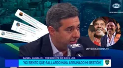 Angelici en Fox Sports: "No siento que Gallardo haya arruinado mi gestión"