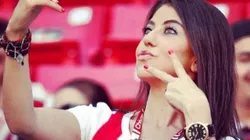 ¡De no creer! Mariana Zacarías perdió la apuesta y vistió la playera de América