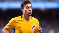 Gaitán durante su paso por el Atlético Madrid.