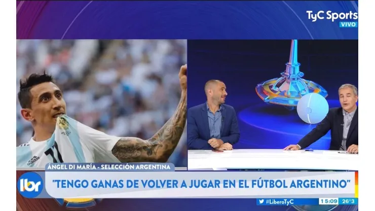 La respuesta de Di María cuando le preguntaron si quiere volver al fútbol argentino