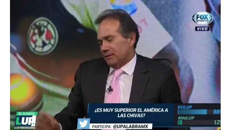 Foto del periodista en Fox Sports.