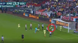 Bruno Valdez, otra vez, abrió la cuenta para el América.