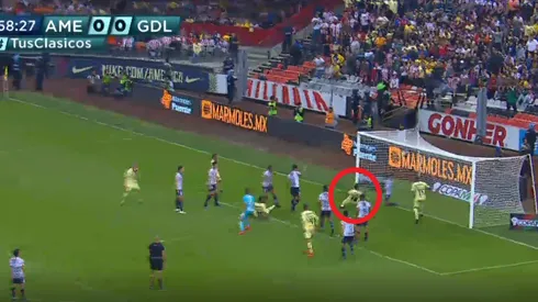 Bruno Valdez, otra vez, abrió la cuenta para el América.