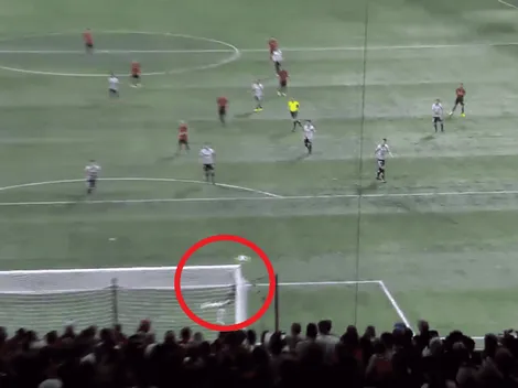 El Pity Martínez sacó un zurdazo desde afuera del área, pero Barovero se estiró y la sacó del ángulo