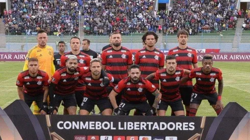 Flamengo vs Liga de Quito por la Copa Libertadores.