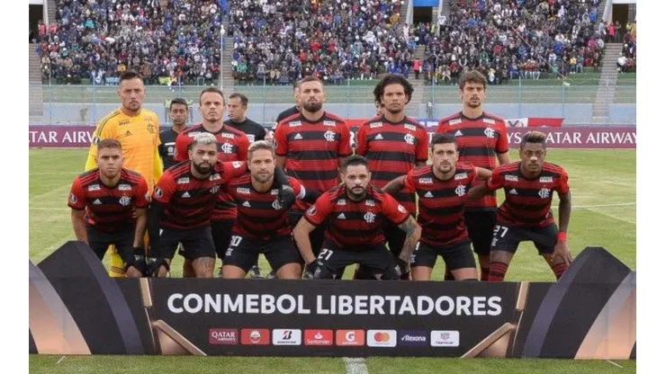 Flamengo vs Liga de Quito por la Copa Libertadores.