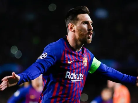 Messi se cargó al hombro al Barcelona y se le terminó la Champions al Lyon