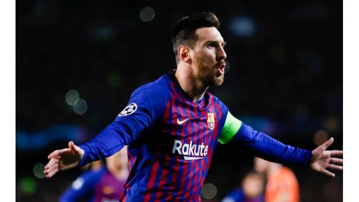 Messi se cargó al hombro al Barcelona y se le terminó la Champions al Lyon