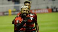 Flamengo vs Liga de Quito por la Copa Libertadores.