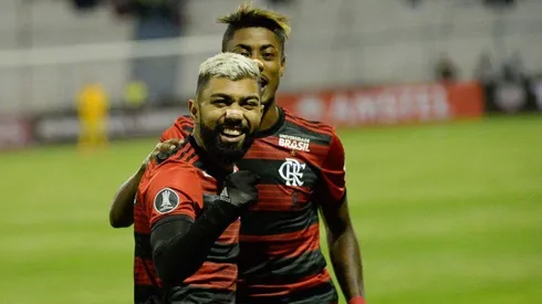 Flamengo vs Liga de Quito por la Copa Libertadores.