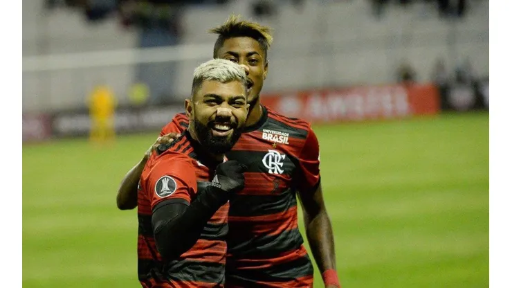 Flamengo vs Liga de Quito por la Copa Libertadores.