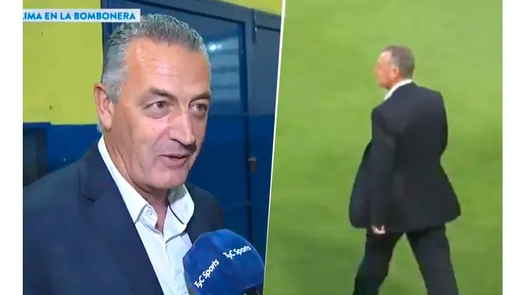 La emoción de Alfaro al entrar por primera vez a La Bombonera por Libertadores