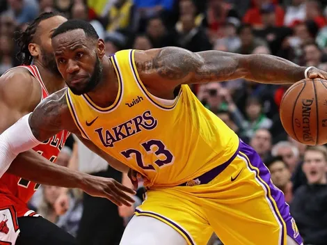 LeBron no se rinde y quiere llevar a los Lakers a playoffs