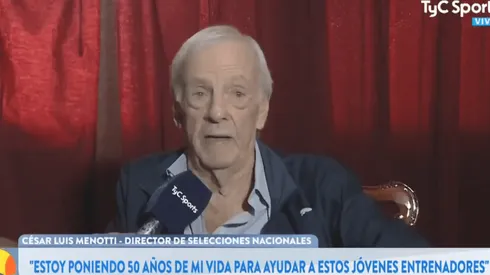 Tiene razón: Menotti dijo que "no es el momento de Messi" y contó por qué
