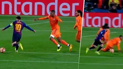 Cierren todo: Messi dejó en el piso a dos defensores y marcó un golazo