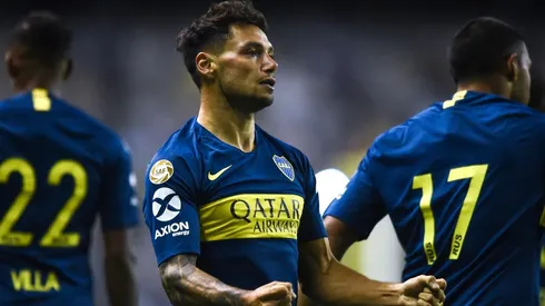 Foto de Mauro Zárate, jugador de Boca.