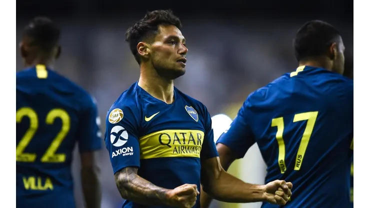 Foto de Mauro Zárate, jugador de Boca.
